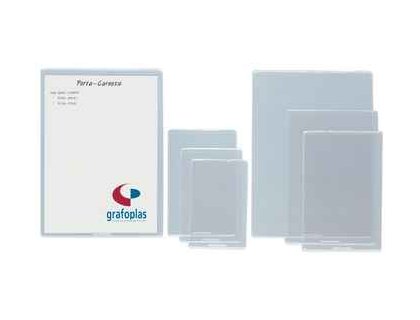 FUNDA PLASTICO N.I.F. TRANSPARENTE 060X090 MM