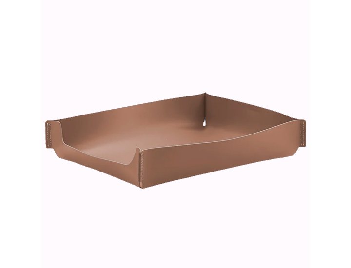 BANDEJA SOBREMESA CUERO RECICLADO 255X72X340 MM RUCA NUT VACAVALIENTE