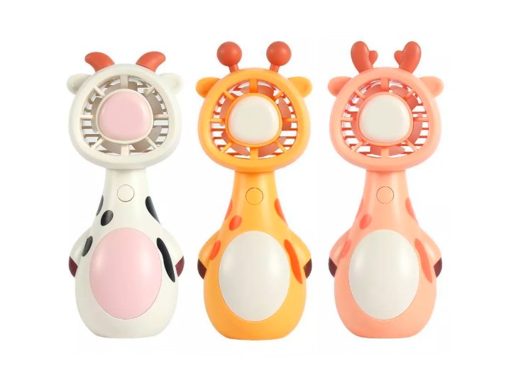 VENTILADOR DE MANO USB ANIMALES SURTIDO