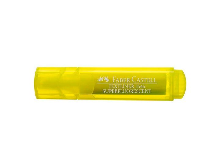 ROTULADOR FLUOR FABER CASTELL TEXTLINER 46 AMARILLO