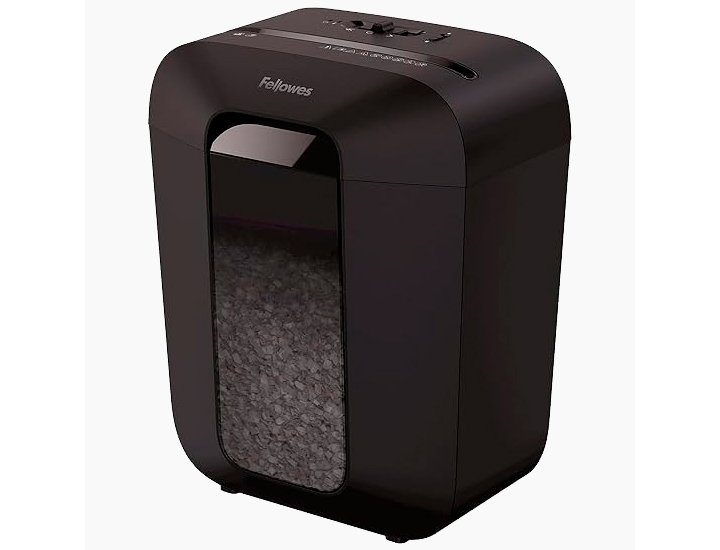 DESTRUCTORA DE DOCUMENTOS FELLOWES LX50 PARTICULAS 9 HOJAS 16 LITROS