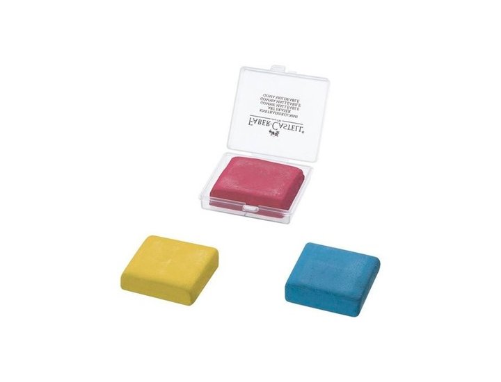 GOMA FABERCASTELL ART ERASER MOLDEABLE COLORES