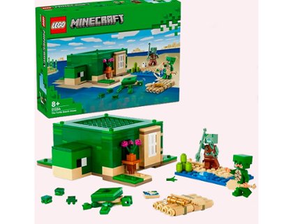 JUGUETE LEGO LA CASA TORTUGA DE LA PLAYA