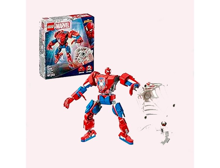 JUGUETE LEGO ARMADURA ROBOTICA DE SPIDER MAN VS EL ANTI