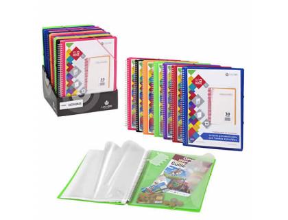 CARPETA FUNDAS DINA4 10 FUNDAS ESPIRAL CARCHIDEA REMOVE PACK