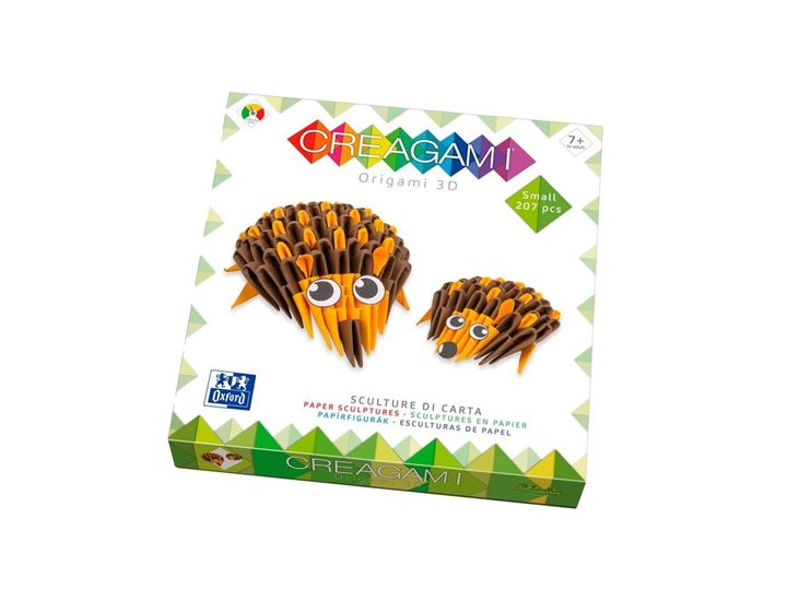 CAJA SURTIDO 3D ORIGAMI OXFORD  and  CREAGAMI ERIZO PEQUEO