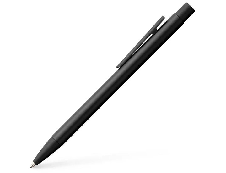 BOLIGRAFO FABER CASTELL NEO SLIM METAL NEGRO MATE LACADO