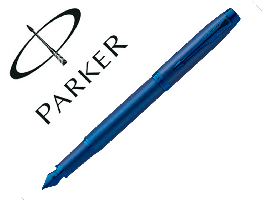 PLUMA  PARKER IM PROFESSIONALS MONOCHROME BLUE Pumin F