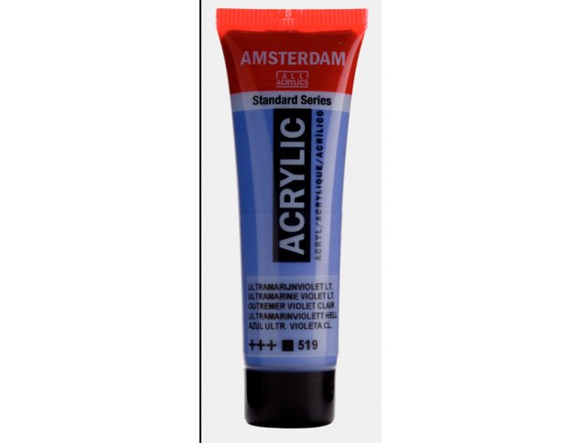 ACRILICO AMSTERDAM 020cc AZUL ULTRAMAR VIOLETA CLARO