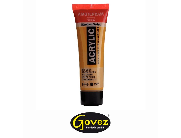 ACRILICO AMSTERDAM 020cc OCRE AMARILLO