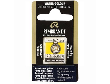 ACUARELA PASTILLA REMBRANDT AMARILLO LIMON PERMA
