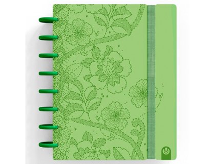 BLOC ESPIRAL CARCHIVO INGENIOX FOAM DINA5 80 HOJAS 100 GRAMOS CUADRICULA EDICION LIMITADA #4 VERDE
