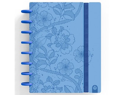 BLOC ESPIRAL CARCHIVO INGENIOX FOAM DINA5 80 HOJAS 100 GRAMOS CUADRICULA EDICION LIMITADA #4 AZUL