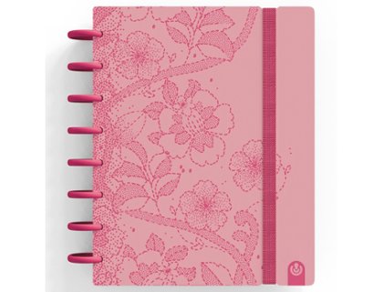 BLOC ESPIRAL CARCHIVO INGENIOX FOAM DINA5 80 HOJAS 100 GRAMOS CUADRICULA EDICION LIMITADA #4 ROSA