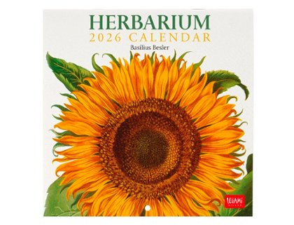 CALENDARIO ALMANAQUE 18X18 HERBARIUM NATURE