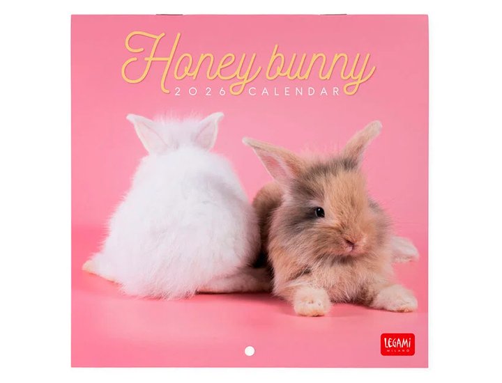 CALENDARIO ALMANAQUE 18x18 HONEY BUNNY