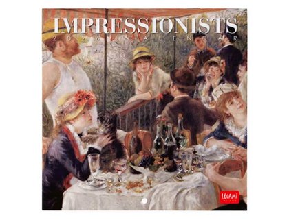 CALENDARIO ALMANAQUE 18x18 IMPRESSIONISTS