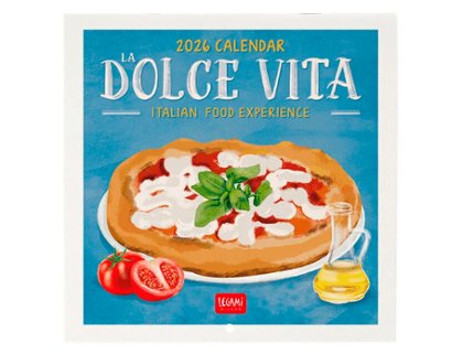 CALENDARIO ALMANAQUE 18X18 LA DOLCEVITA