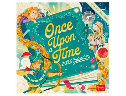 CALENDARIO ALMANAQUE 18x18 BOOK LOVERS ONCE UPON A TIME