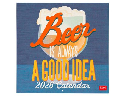 CALENDARIO ALMANAQUE 30X29 BEER FOOD  and  DRINK