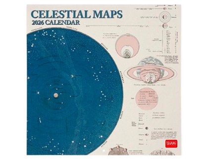 CALENDARIO ALMANAQUE 30X29 CELESTIAL MAPS