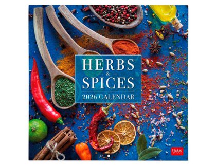 CALENDARIO ALMANAQUE 30X29 HERBS  and  SPICES