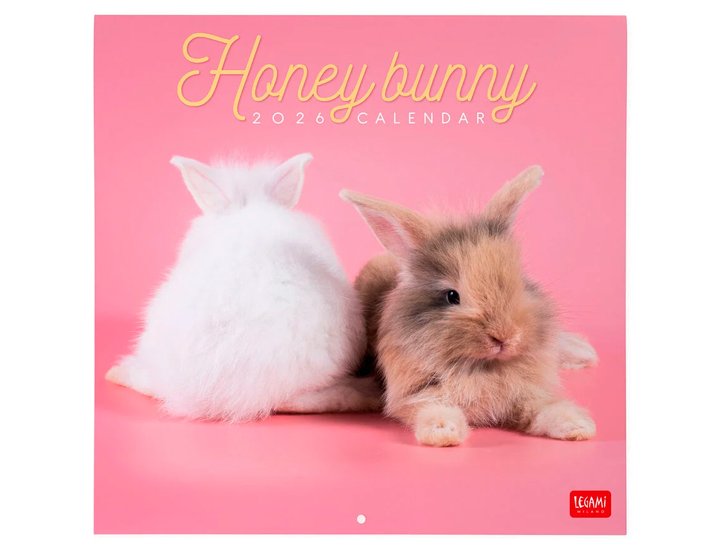 CALENDARIO ALMANAQUE 30X29 HONEY BUNNY