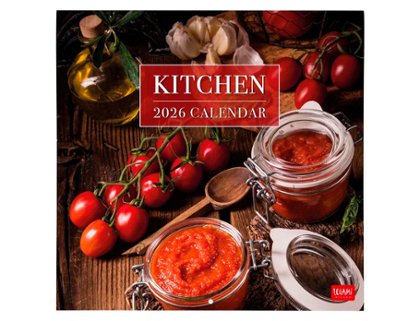 CALENDARIO ALMANAQUE 30X29 KITCHEN FOOD  and  DRINK