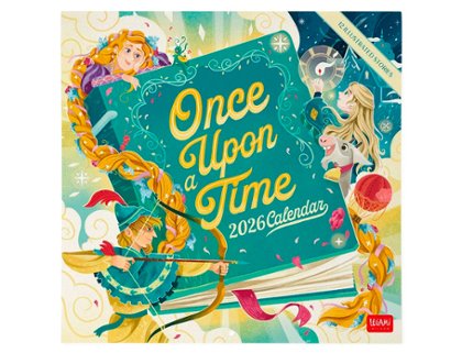 CALENDARIO ALMANAQUE 30X29 ONCE UPON A TIME BOOK LOVERS