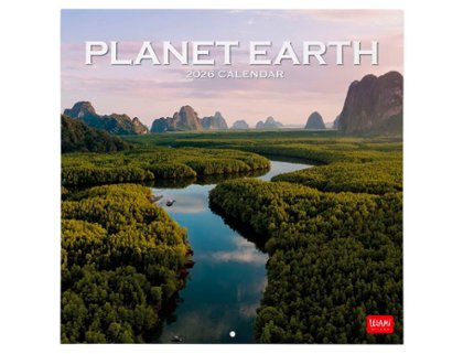 CALENDARIO ALMANAQUE 30X29 PLANET EARTH LADSCAPES