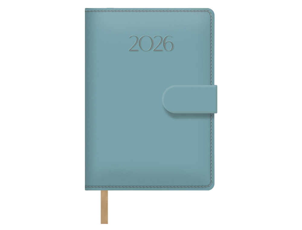 AGENDA ANUAL ENCUADERNADA 125X180 MM DIA PAGINA DOHE PRETTY VERDE