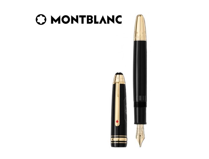 PLUMA MONTBLANC MEISTERSTUCK LEGRAND LA VUELTA AL MUNDO EN 80 DIAS PLUMIN F