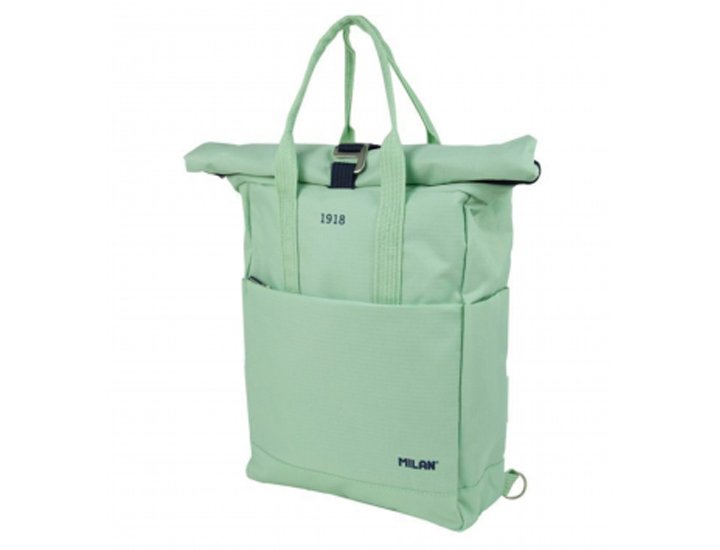 BOLSA ISOTERMICA PARA ALIMENTOS GRAN CAPACIDAD MILAN 1918 VERDE