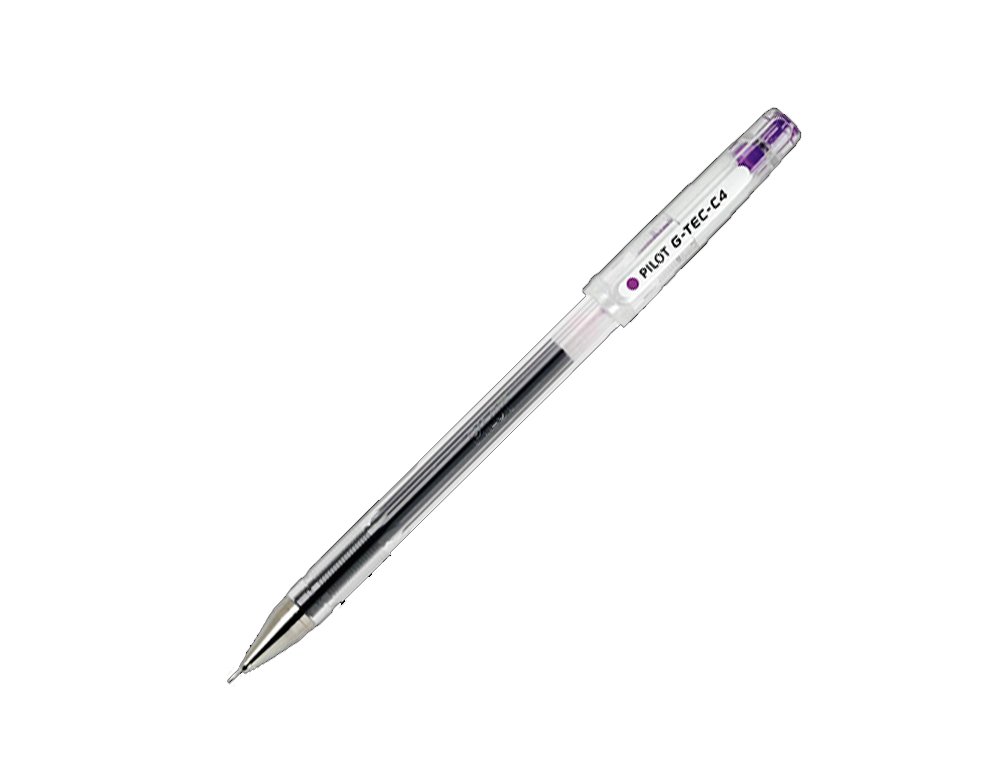 BOLIGRAFO PILOT G-TEC-C4 GEL VIOLETA