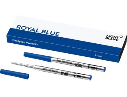 RECAMBIO BOLIGRAFO MONTBLANC PACK 2 Unidades AZUL GRUESO