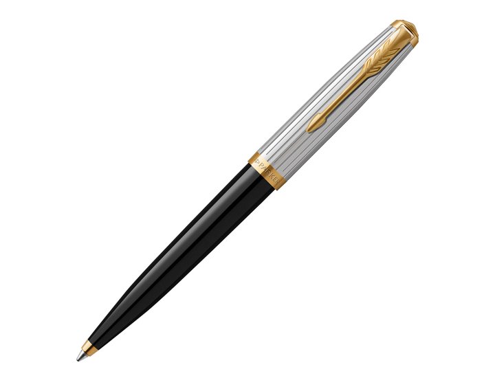 BOLIG PARKER 51 PREMIUM NEGRO CROMADO Y DETALLES DORADOS GB