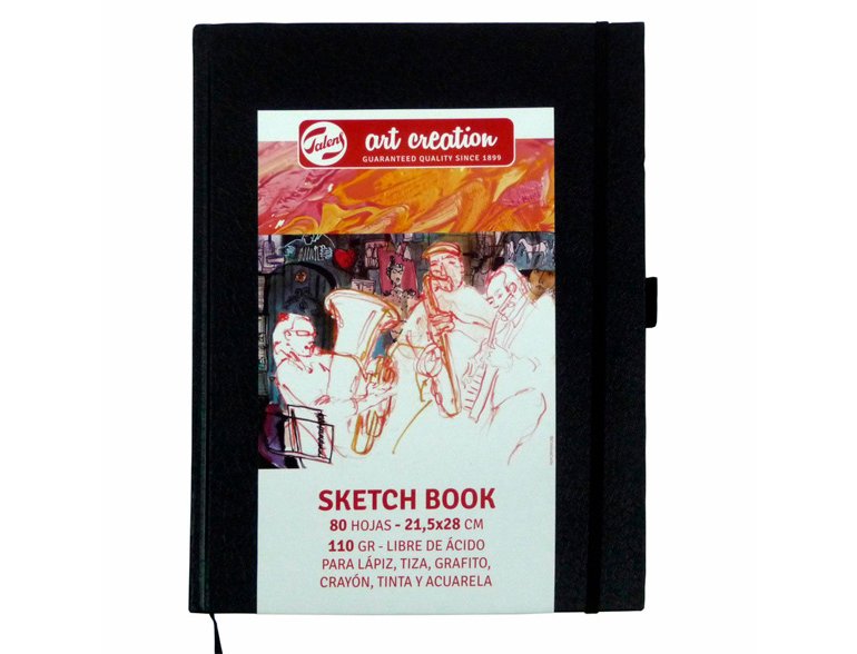BLOC DE DIBUJO ENCUADERNADO SKETCH BOOK ART CREATION TALENS 21,5X28 Cm 80 HOJAS 110 Gramos