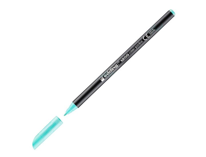 ROTULADOR EDDING N 1200 GLITTER AZUL PASTEL