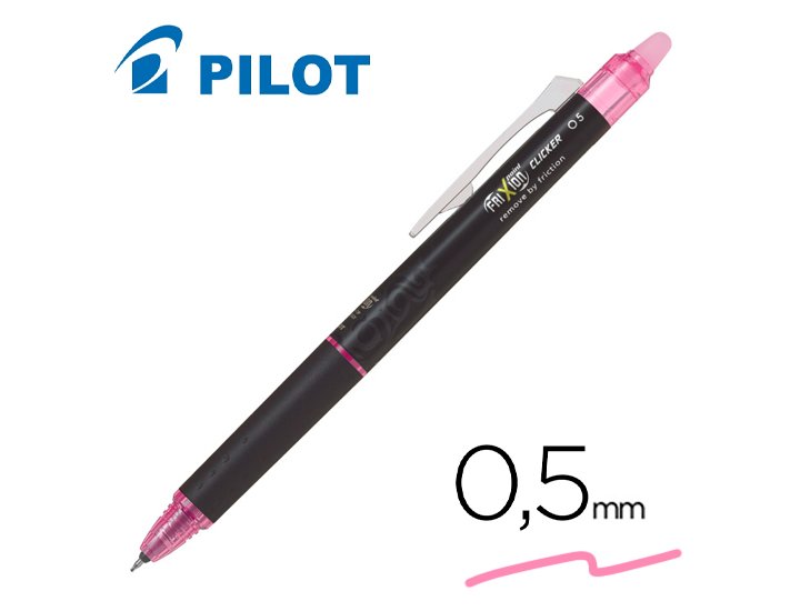 BOLIGRAFO PILOT FRIXION BORRABLE 0,5 MM ROSA