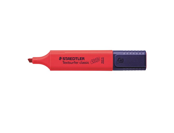 ROTULADOR FLUOR STAEDTLER TEXTSURFER EXCELLENTS ROJO