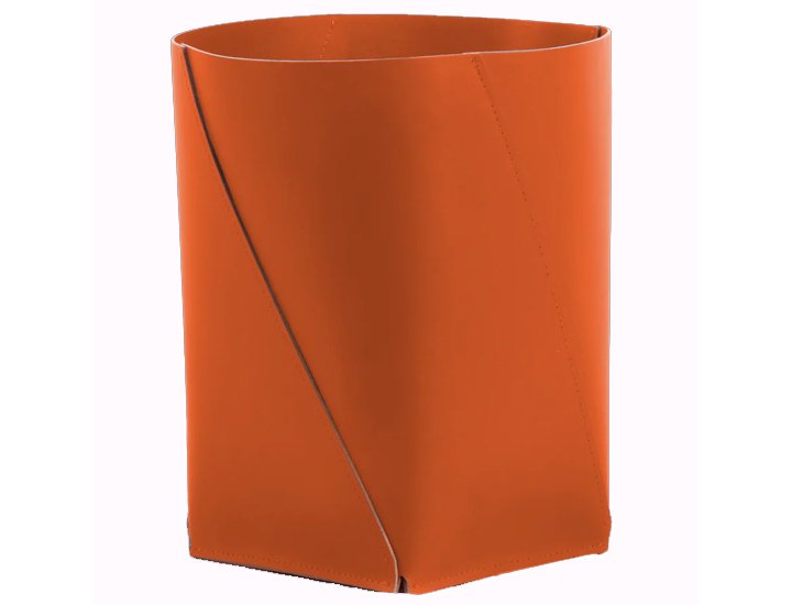 PAPELERA CUERO RECICLADO XL 230X277X160 MM RUCA MATONE VACAVALIENTE