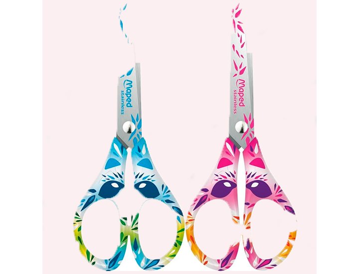 TIJERAS ESCOLAR MAPED MINI CUTE 13 CM