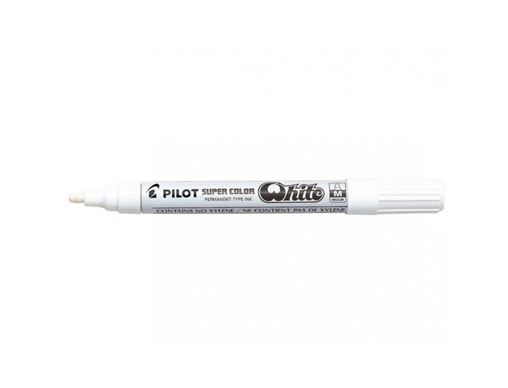 ROTULADOR PILOT SUPER COLOR 2,00 MM SC-PM BLANCO