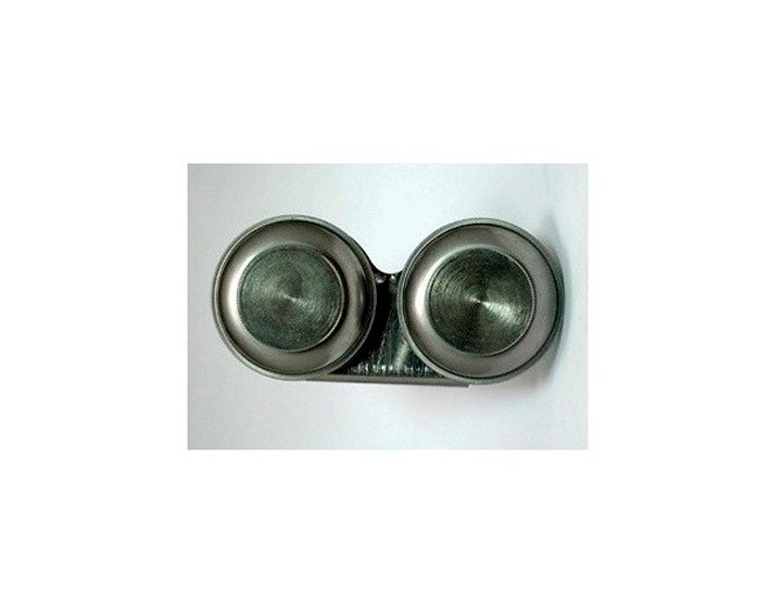 ACEITERA DOBLE TAPA ACERO INOXIDABLE 40 MM