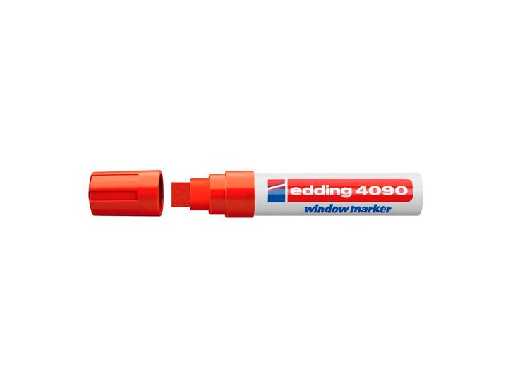 ROTULADOR EDDING N  4090 TIZA LIQUIDA ROJO